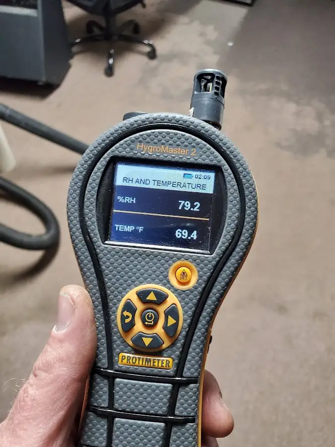 Moisture meter humidity assessment for Fire & Smoke Damage Restoration in Tehachapi